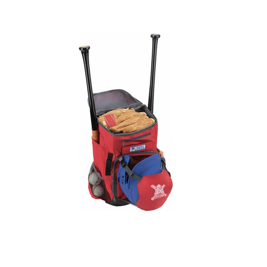 MLL bat bag with helmet holder
