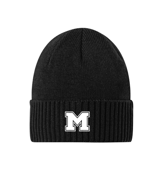 MLL rib knit beanie