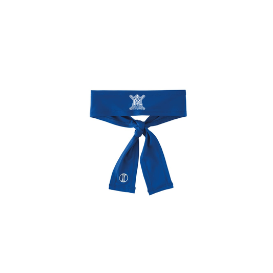 Headband that ties with MLL logo